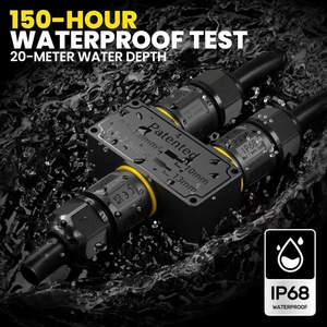 6 Way Ip68 Waterdichte Connector 2 <span class=keywords><strong>P</strong></span> 3 Core Snelle Connector Met UV-Bestendig Nylon Voor Irrigatiesystemen En Landbouw - Product Image 4