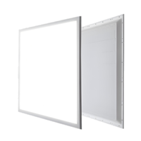 Vertak Design moderne 36W Panneau LED sans cadre 595MM encastré au plafond rétroéclairé pour bureau et salle de classe Forme carrée