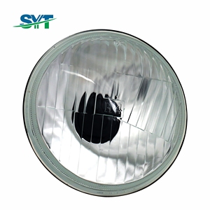Faro Circular Semiabierto de 5.75 Pulgadas con Bombilla <span class=keywords><strong>LED</strong></span> de Luz Cercana y Lejana, Nuevo, Halógeno H4 de Vidrio - Product Image 6