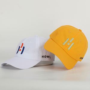 BSCI Fabrication Meidiney Casquette de baseball de sport non structurée à 6 panneaux personnalisée, chapeau de papa imperméable à logo brodé en nylon à séchage rapide - Product Image 1