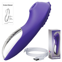 Mini-Sauger Klitoris-Saugvibrator Klitoris-Nippel Oral-Vakuum-Stimulator Massagegerät USB-Aufladbar 10 Frequenzen Wasserdicht