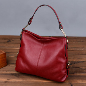 Sac fourre-tout décontracté en cuir véritable pour femme, collection Printemps 2025 – Sac à main et bandoulière souple et imperméable - Product Image 2