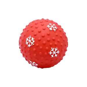 Christmas <b>Interactive</b> Movement <b>Pet</b> Chew <b>Toys</b> Bite Resistant Elastic Latex Rubber Dog <b>Toy</b> Balls Squeaky <b>Toys</b> <b>for</b> Dogs - Product Image 6