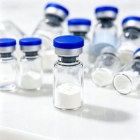 Expédition rapide, poudre lyophilisée GHK-Cu, peptide de cuivre bleu économique, peptide de haute pureté, matières premières cosmétiques