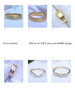 Bagues de couple simples en platine 3MM, alliance en forme de dôme pour homme et femme, bagues assorties classiques, cadeau de cérémonie et d'anniversaire - Product Image 5