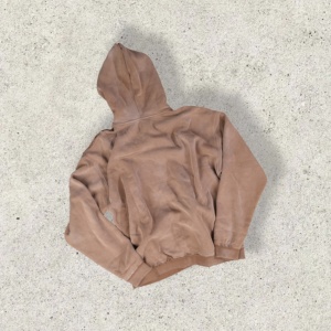 Personalizado de alta calidad Streetwear Zip up Sudadera con capucha Vintage de doble capa de lavado ácido Sun Faded desgastado Sudaderas con capucha para hombre - Product Image 3