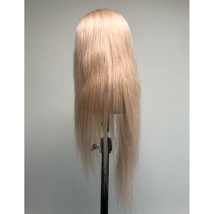 Tête de mannequin <span class=keywords><strong>professionnelle</strong></span> pour la coiffure, tête d'entraînement pour salon, tête de mannequin avec <span class=keywords><strong>cheveux</strong></span> - Product Image 6