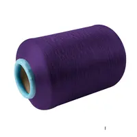 Популярный дизайн, хорошее качество фиолетовый яркие его вытянутая текстурированная нить 150/48 текстурированная окрашенный полиэстер пряжа для носков