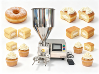 Nouvelle machine automatique de remplissage de pâtisserie ZD200-C en stock usine, injecteur de pâte haute précision pour la décoration de boulangerie, pain et cheesecake