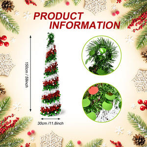 Arbres <span class=keywords><strong>de</strong></span> <span class=keywords><strong>Noël</strong></span> artificiels en fonte <span class=keywords><strong>de</strong></span> gros en provenance <span class=keywords><strong>de</strong></span> Chine, décorations d'intérieur, <span class=keywords><strong>mini</strong></span> 150 cm, 5 pieds - Product Image 2