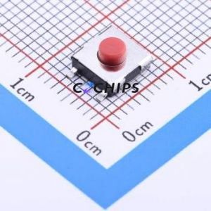 K2-1157SP-D4SB-01 Tactile Switch SMD Switch Single Pole Single Throw Round Button 2.5N Vertical Mount - Product Image 1