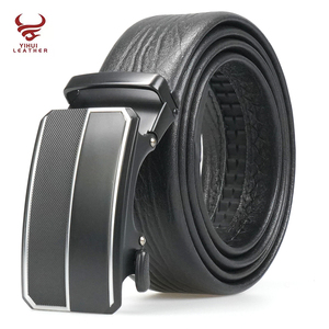 <span class=keywords><strong>Amazon</strong></span> de lujo de los hombres de la moda cinturones de cuero genuino cinturón de hebilla automática <span class=keywords><strong>hombre</strong></span> cinturón - Product Image 1