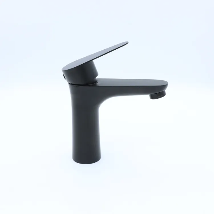 SONSILL modern bathroom sink mixer taps stainless steel luxury water tap black handle vanity wash basin faucet