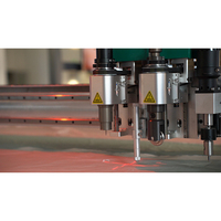 Tela perforada con aguja de poliéster de fieltro TC, hoja de fieltro de tela CNC, mesa de máquina de plotter de corte Digital vibratorio con CE ISO
