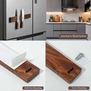 Portacuchillos Magnético de Pared para Cocina, 16 Pulgadas, con Fuerte Imán - Product Image 2
