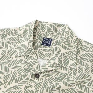 Chemise à manches courtes en popeline 100% coton, imprimée numériquement, best-seller, idéale pour l'automne, la plage et les voyages, prise en charge par l'OEM - Product Image 4
