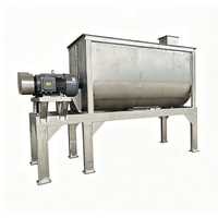 Machine à mélanger le thé avec pulvérisateur, machine à mélanger le substrat pour champignons, machine à mélanger les aliments pour volailles