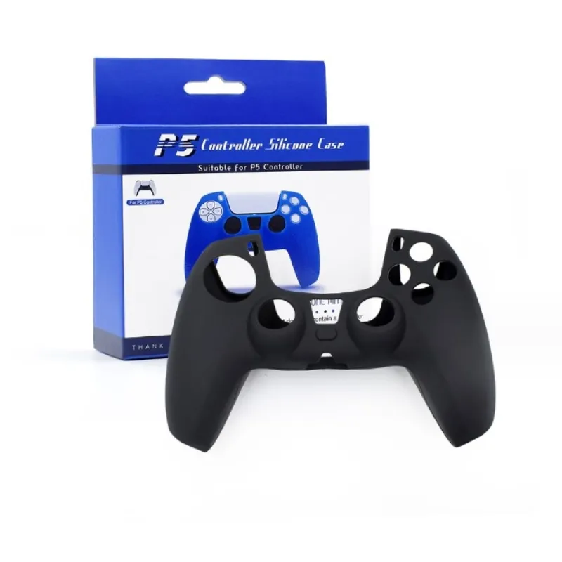 Zachte Siliconen Hoes Voor Playstation 5 Controller Huidbeschermhoes Voor Ps5 Console Gamepad Controller