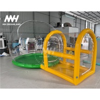 Dôme gonflable coloré de tente de bulle de PVC avec le tunnel pour des parties