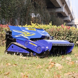 Vente directe usine Robot <span class=keywords><strong>tondeuse</strong></span> à gazon industriel autopropulsé à essence 4 temps télécommandé, débroussailleuse à fléaux domestique - Product Image 4