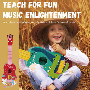 Juguete Musical Educativo para Niños, Ukelele de 4 Cuerdas, Guitarra Electrónica de Plástico para Niños - Product Image 2