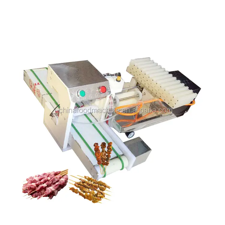 Automatische Kebab Bamboe Barbecue Spies Machine