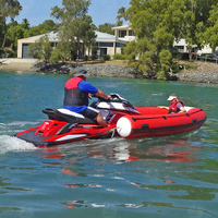 Jet ski gonflable entièrement gonflable, vente chaude 2026, extension de jet ski gonflable, bateau pneumatique RIB à vendre