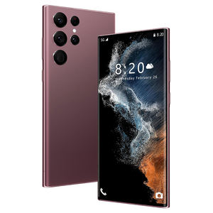 Vente chaude Version mondiale Android 12 Caméra HD 7,3 pouces 16 Go + 512 Go Smartphone Déverrouillage par reconnaissance faciale Téléphone mobile <span class=keywords><strong>S22</strong></span> Ultra - Product Image 1
