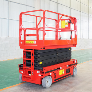 Piattaforma Elevatrice a Forbice Semovente Cingolata da 6m 8m per Lavori Aerei, Elevatore Idraulico Tipo Forbice - Product Image 1