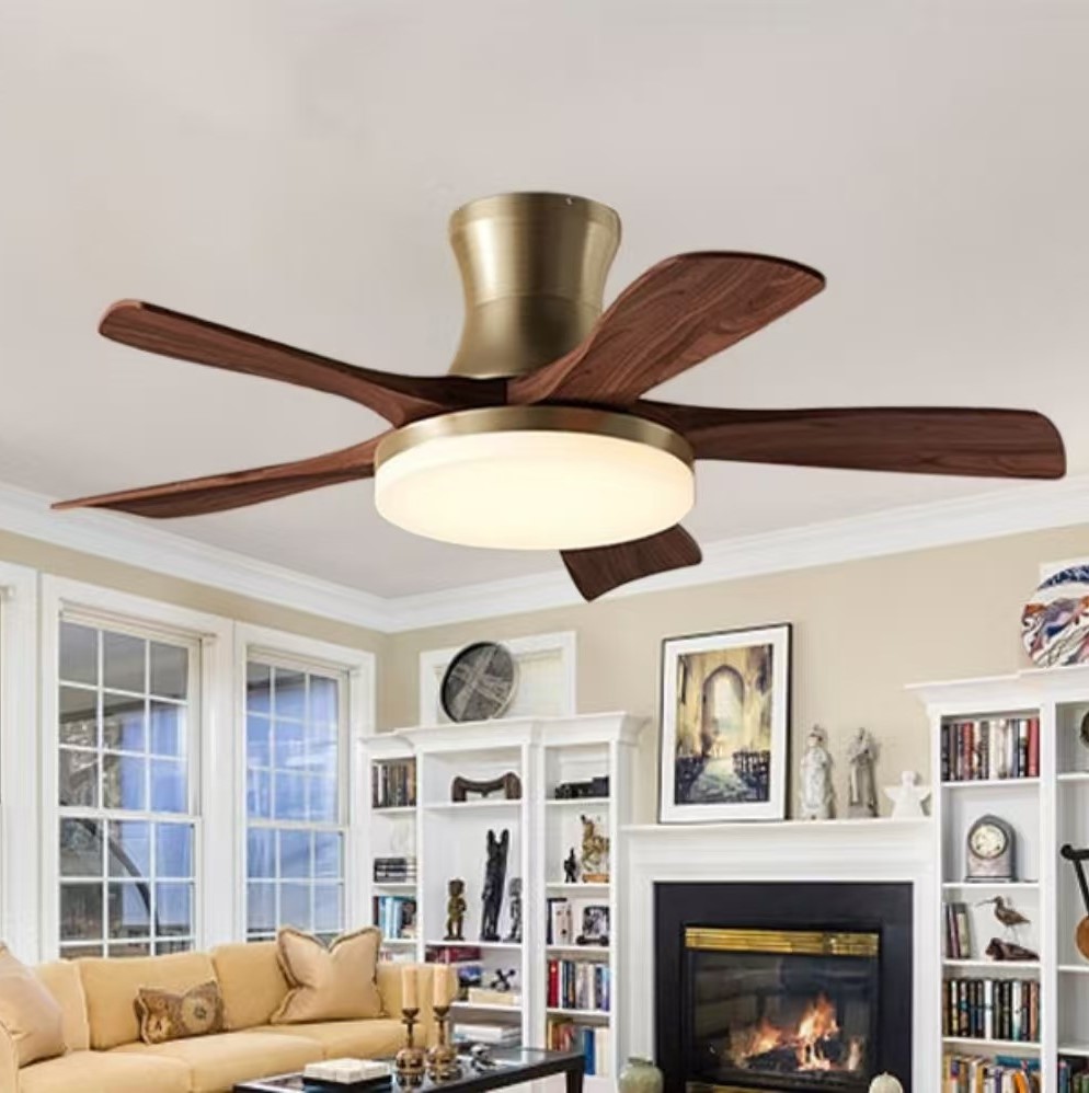 Walnut(5 Blades + Canopy Mount)