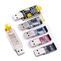 CH340G Tudor Gold PL2303 modul untuk seri sirkuit Refresh kinerja mikrokontroler Upgrade USB ke modul TTL