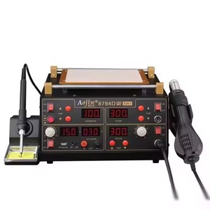 8784D 3A 220V 규제 전원 공급 장치 휴대폰 화면 난방 분리 4-in-1 열기구 납땜 스테이션 - Product Image 1