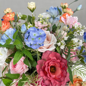 DKB Usine Personnalisé Nouveau 40cm De Mariage Boule De Fleur Centres De Haute Qualité Coloré Boule De Fleur Artificielle Décorations - Product Image 3