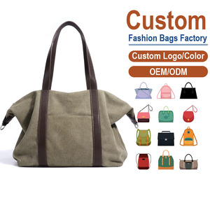 Bolsa de Hombro de Lona Personalizada – Acabado Mate que Resalta la Textura Natural de la Lona y un Brillo Sutil | Duradero y Resistente a la Abrasión - Product Image 1