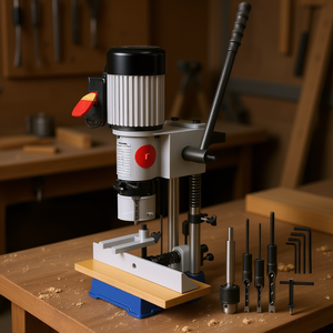 Machine à mortaiser Vevor 220V, jeu de burins creux manuels pour le travail du bois - Product Image 2