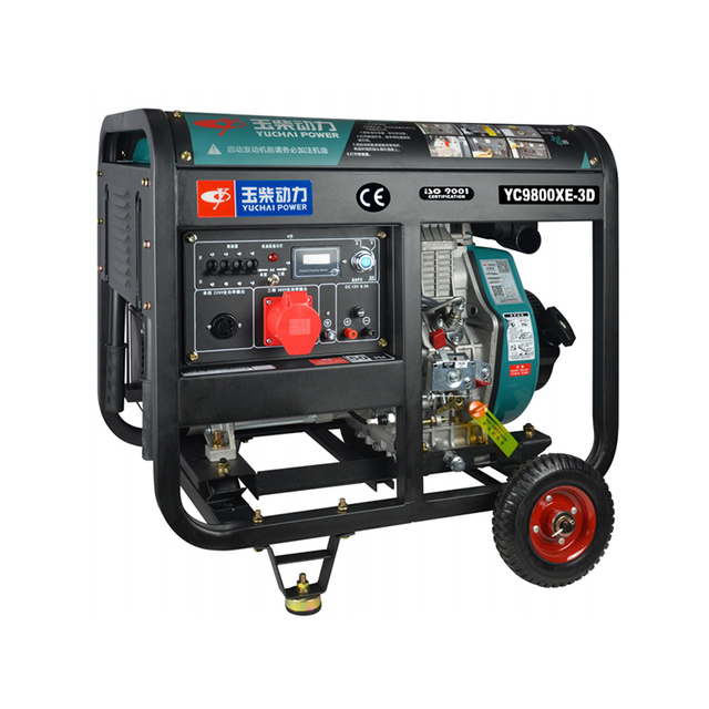 Factory Direct Sales 100% Full Copper Alternator 5KVA 10KVA 15KVA Single Three-phase Dual-voltage Diesel Generator Set for Sale