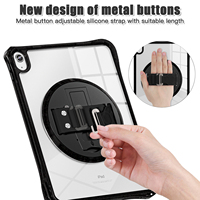 Housse de protection personnalisée pour tablette iPad 10e génération TPU Transparent antichoc Rugged Tab 10.9 pouces
