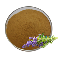 Poudre d'extrait de fleur de lavande en vrac, prix compétitif, extrait de Lavandula Angustifolia, extrait de Lavandula