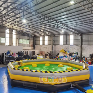 Comercial niños adultos PVC paseo estera inflable toro mecánico para alquilar - Product Image 4