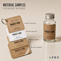 Autocollants adhésifs en PET personnalisés avec logo, écologiques, imperméables, durables, à forte adhérence, pour emballage de peptides en flacon de 10 ml