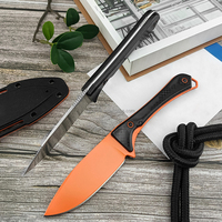 Couteau fixe BM-ALTITUDE 15201 EDC, manche intégral, haute dureté, couteau de survie pour le camping, outil multifonctionnel pour la nature sauvage