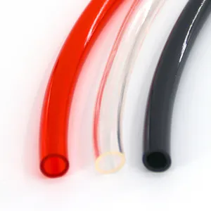 4mm 6mm 8mm 10mm 12mm pneumatic coil red 100M air pipe compressor hose PU coil polyurethane pipe