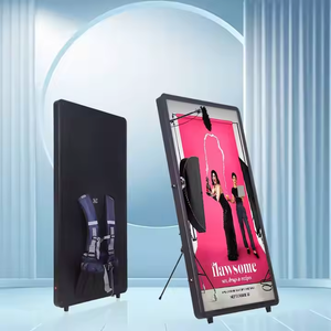 Nhà máy nóng bán Ba lô hiển thị quảng cáo di động mặc đi bộ biển quảng cáo với tầng thường vụ LED lightbox khung nhôm - Product Image 4