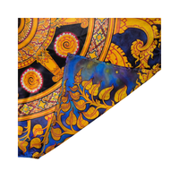 Hijab en soie satinée personnalisable avec impression sérigraphique - Cadeaux promotionnels de bienvenue pour femmes