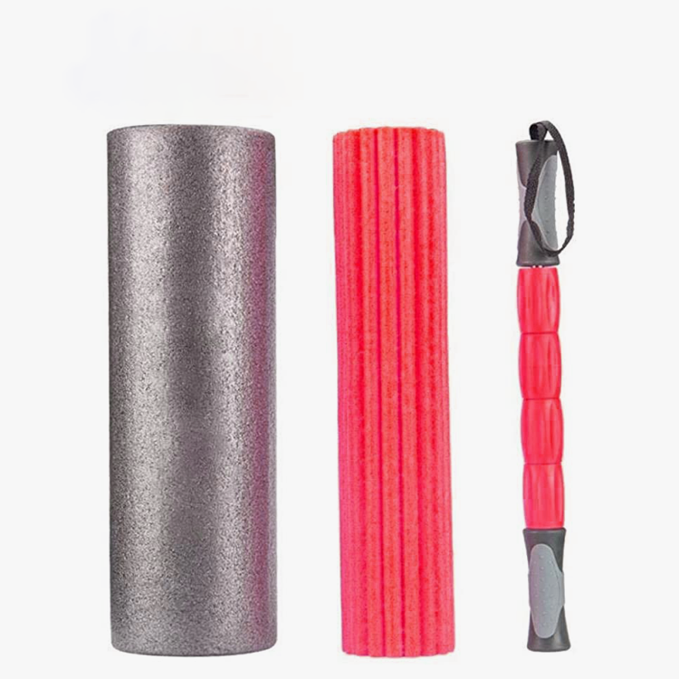 EVA Rouleau de Mousse De Yoga Creux pour le Muscle Fitness Yoga Colonne Grille Musculaire Rouleau de Mousse de Massage