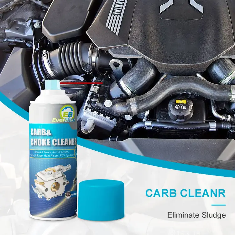 Vente en gros moto rcyle auto Carb Cleaner 450ml Fort Puissant Nettoyage Moteur Nettoyant Carbone Spray