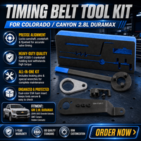 Kit d'outils de calage de courroie de distribution pour moteur diesel GM Colorado Canyon 2.8L Duramax LWN