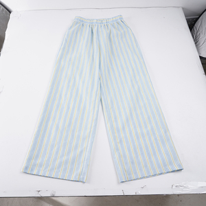 Pantalon décontracté à rayures style vacances pour la plage – Pantalon d'été ample et décontracté - Product Image 2