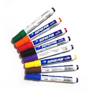 Juego de 8 Marcadores de Pizarra Blanca al por Mayor de Fábrica, Rotuladores de Colores Borrables para Pizarra de Aula - Product Image 5
