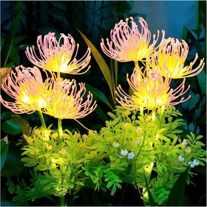 Năng lượng mặt trời LED ngoài trời không thấm nước RGB leucospermum pincushion Hoa Vườn ánh sáng cho bãi cỏ công viên Pathway Cổng An Ninh cảnh quan sự kiện - Product Image 2